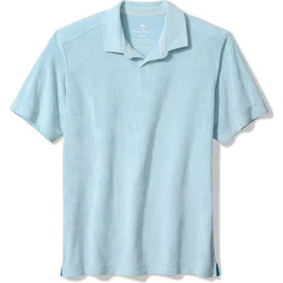 Tommy Bahama Poolside Terry Cloth Johnny Collar Polo