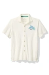 Tommy Bahama Poolside Toucan Terry Cloth Camp Shirt