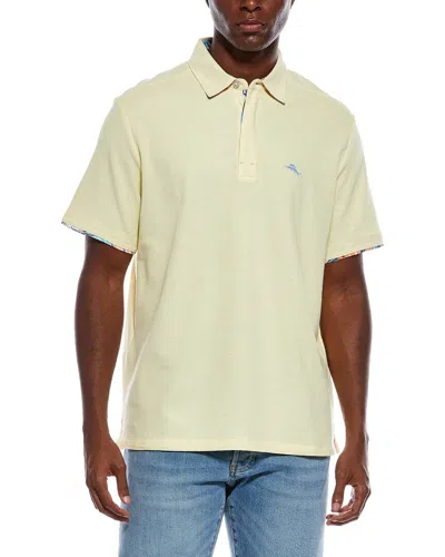 Tommy Bahama Positano Palms Five O' Clock Polo Shirt In Yellow