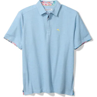 Tommy Bahama Positano Palms Five O'clock Islandzone® Piqué Performance Polo In Blue
