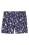 Tommy Bahama Print Boxer Shorts In Blue