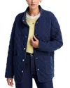 Tommy Bahama Puff Jacquard Barn Coat In Blue