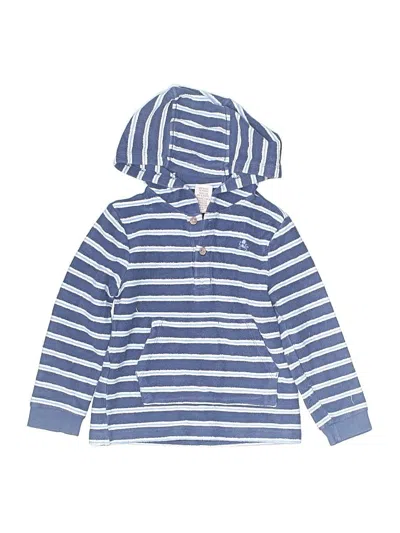 Pre-owned Tommy Bahama Kids' Pullover Hoodie In Blue