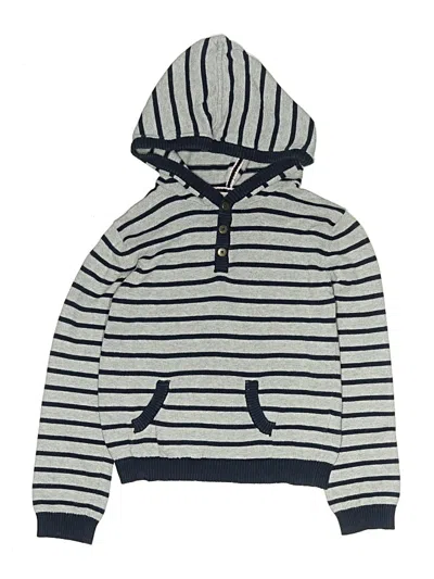 Pre-owned Tommy Bahama Kids' Pullover Hoodie In Gray