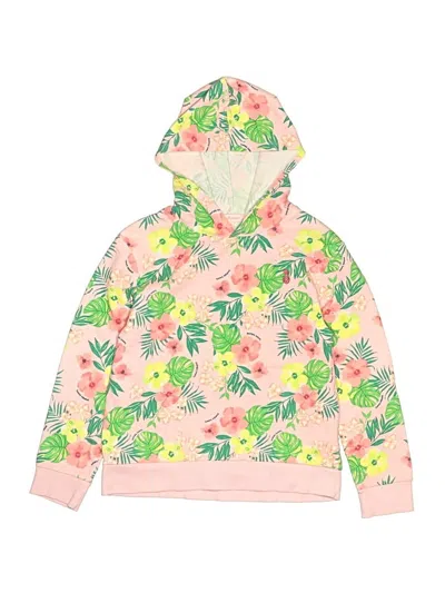 Pre-owned Tommy Bahama Kids' Pullover Hoodie In Pink