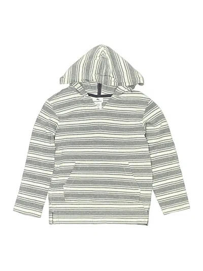 Pre-owned Tommy Bahama Kids' Pullover Hoodie In Silver