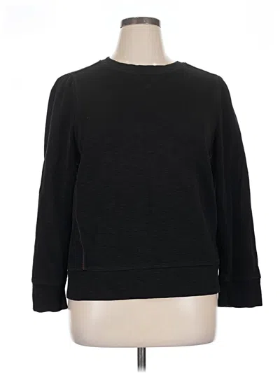 Pre-owned Tommy Bahama Pullover Sweater In Black