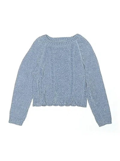 Pre-owned Tommy Bahama Kids' Pullover Sweater In Blue
