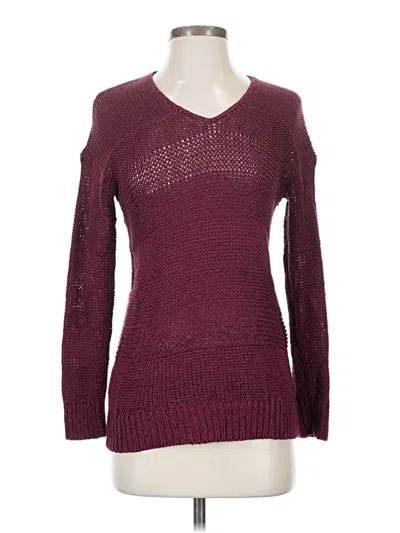 Pre-owned Tommy Bahama Pullover Sweater In Burgundy