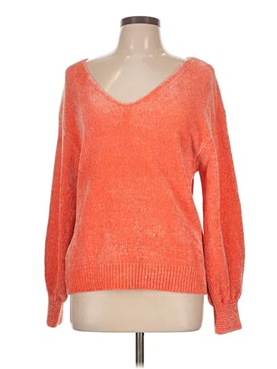 Pre-owned Tommy Bahama Pullover Sweater In Orange