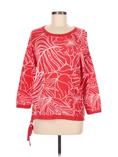 Pre-owned Tommy Bahama Pullover Sweater In Red