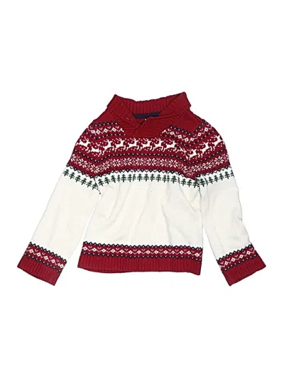 Pre-owned Tommy Bahama Kids' Pullover Sweater In Red