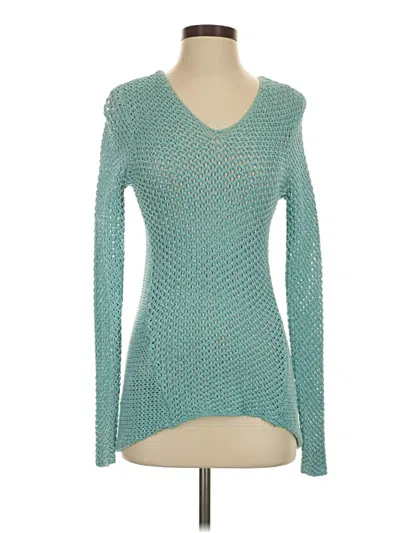 Pre-owned Tommy Bahama Pullover Sweater In Teal