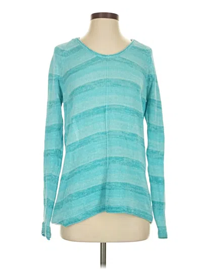 Pre-owned Tommy Bahama Pullover Sweater In Teal