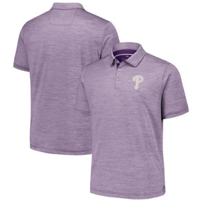 Tommy Bahama Purple Philadelphia Phillies Sport San Raphael Island Zone Polo
