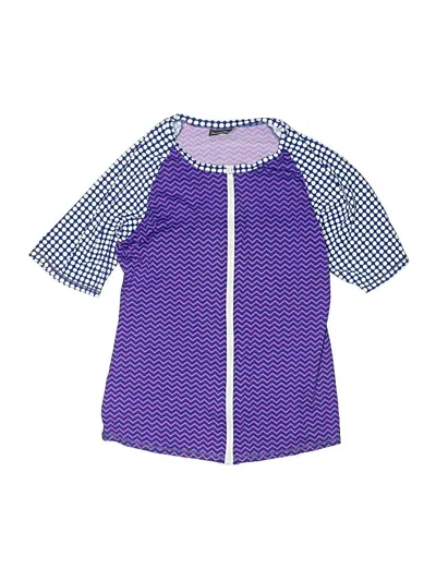Pre-owned Tommy Bahama Rash Guard In Purple