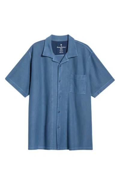 Tommy Bahama Rio Cabana Cotton Camp Shirt In Blue