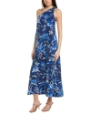 TOMMY BAHAMA TOMMY BAHAMA ROMANTIC BLOOMS ONE-SHOULDER MAXI DRESS