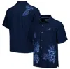 Tommy Bahama Royal Buffalo Bills Hibiscus Camp Button-up Shirt In Royal