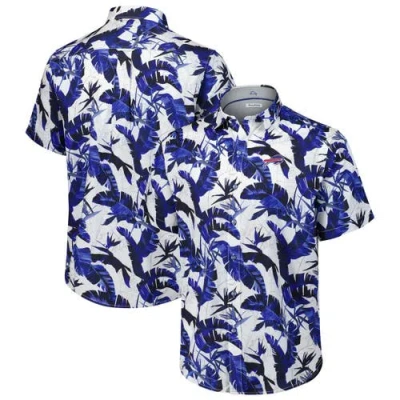 Tommy Bahama Royal Buffalo Bills Sunnyvale Blooms Camp Button-up Shirt