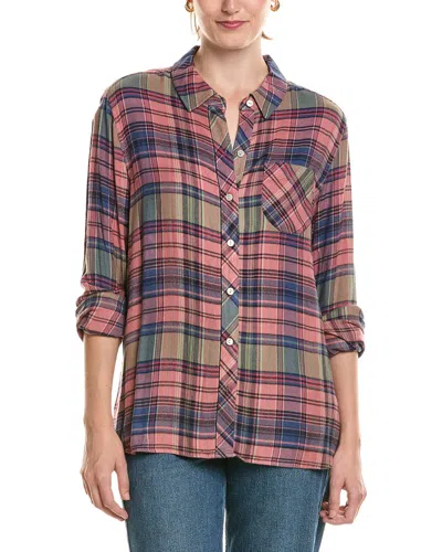 Tommy Bahama Ruby Shores Flannel Shirt In Pink