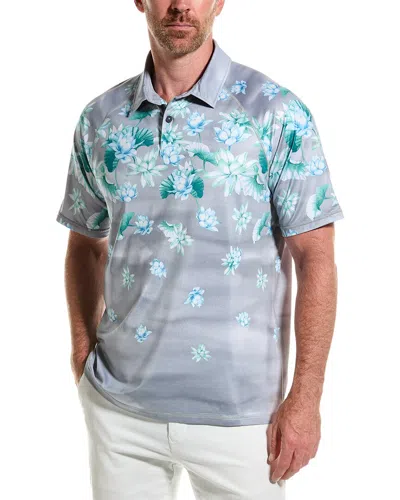 Tommy Bahama Sailing Lotus Polo Shirt In Blue