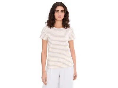 Tommy Bahama Salty Breeze Stripe Short Sleeve T-shirts In White