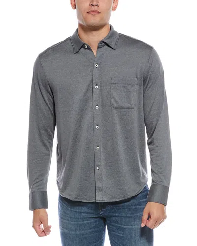 Tommy Bahama San Lucio Diamond Isles Shirt In Gray