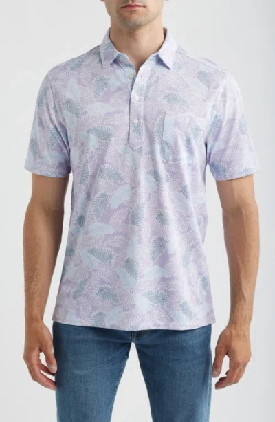 Tommy Bahama San Lucio Frond Fall Islandzone® Pocket Polo In Blue