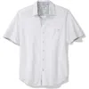 Tommy Bahama San Lucio Tri Leaf Geo Happy Hour Islandzone® Button-up Shirt In White