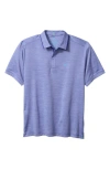 Tommy Bahama San Raphael Islandzone® Performance Half Zip Polo In Bold Blue