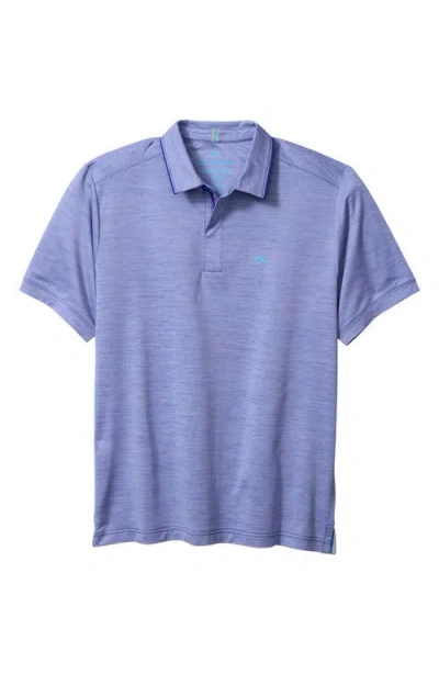 Tommy Bahama San Raphael Islandzone® Performance Half Zip Polo In Bold Blue