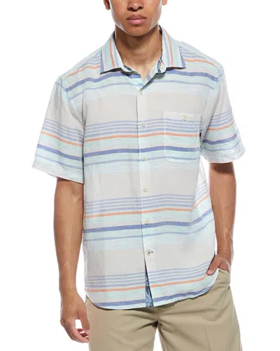 TOMMY BAHAMA TOMMY BAHAMA SAND HORIZON VIEW LINEN-BLEND SHIRT