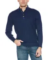 Tommy Bahama Sandbar Button Mock Pullover In Blue