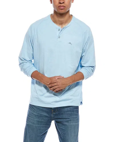 Tommy Bahama Sandrunner Henley In Blue