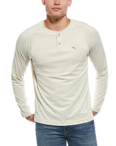 Tommy Bahama Sandrunner Henley In Neutral