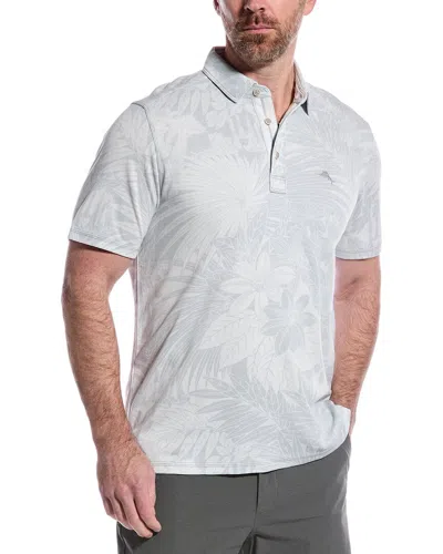 Tommy Bahama Santiago Paradise Polo Shirt In Grey