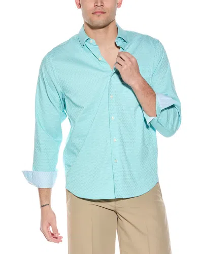 Tommy Bahama Sarasota Stretch Ventura Isles Shirt In Blue
