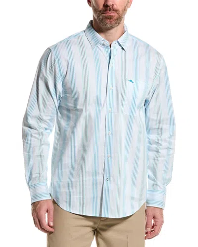 Tommy Bahama Sarasota Woven Shirt In Blue
