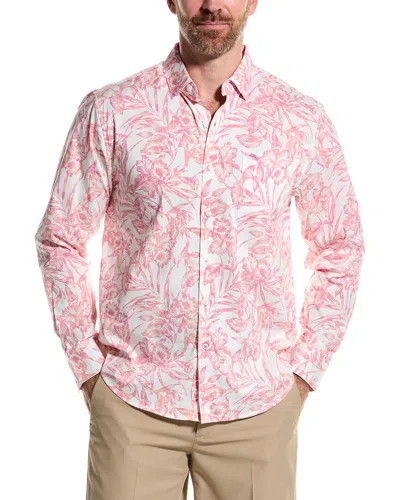 Tommy Bahama Sarasota Woven Shirt In Pink