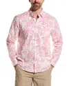 Tommy Bahama Sarasota Woven Shirt In Pink