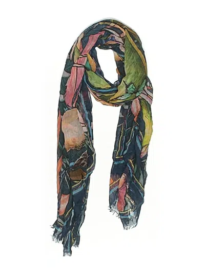 Pre-owned Tommy Bahama Scarf In Blue