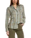 Tommy Bahama Seabed Sands Flannel Shirt In Green
