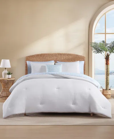 Tommy Bahama Seersucker Solid 8-pc. Comforter Set, Queen