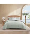 Tommy Bahama Seersucker Solid Comforter Bonus Set