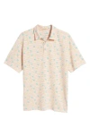 Tommy Bahama Seesipper Performance Polo In Pink Pool