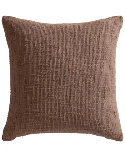 Tommy Bahama Serenity Slub Cotton Decorative Pillow In Brown