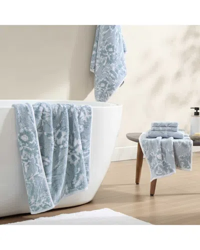 Tommy Bahama Shadow Hibiscus Terry 6pc Towel Set In Blue