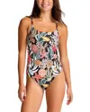 Tommy Bahama Shell Sands One Piece Swimsuit In Black