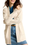 Tommy Bahama Shell St. Luna Chenille Cardigan In Coconut